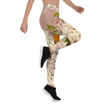 Mother's Day Gift, Mother's Day Leggings Delicate Vintage Roses Women's Leggings