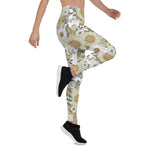 Mother's Day Gift, Mother's Day Leggings Floral Country Flower Women's Leggings