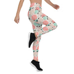 Mother's Day Gift, Mother's Day Leggings Retro Roses Women's Leggings