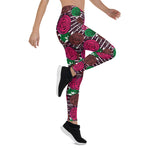 Mother's Day Gift, Mother's Day Leggings Retro Rustic Folk Women's Leggings