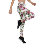 Mother's Day Gift, Mother's Day Leggings Summer Bouquets Flower Women's Leggings