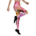 Mother's Day Gift, Mother's Day Leggings Vibrant Field of Roses Women's Leggings