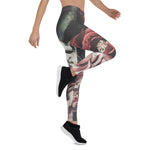 Mother's Day Gift, Mother's Day Leggings Vintage Roses Bouquet Flower Women's Leggings