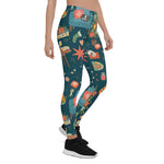 Scotstee Shop - Christmas and Happy New Year Seamless Pattern Sweet Home Christmas Women's Leggings