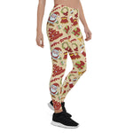 Scotstee Shop - Christmas Bells Tree and Santa Claus Gift Xmas Women's Leggings