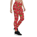 Scotstee Shop - Christmas Border Terrier Cute Dog Love Xmas Gift Women's Leggings