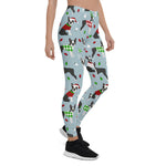 Scotstee Shop - Christmas Boston Terrier Gift Xmas Women's Leggings