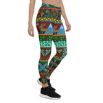 Scotstee Shop - Christmas Faux Knitted Sweater Pattern Holiday Xmas Women's Leggings