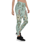 Scotstee Shop - Christmas Flowers Vintage Gifts Xmas Women's Leggings