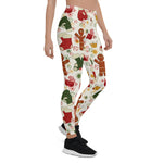 Scotstee Shop - Christmas Gingerbread Pattern Holiday Xmas Women's Leggings