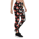 Scotstee Shop - Christmas Gnome And Candy Cane Gift Xmas Women's Leggings