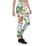 Scotstee Shop - Christmas Holiday Xmas Snowman, Pine Cones, Holly Day Women's Leggings
