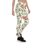 Scotstee Shop - Holiday Holly Red Berry Christmas Pattern Halloween Women's Leggings
