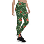 Scotstee Shop - Holly Berries Christmas Halloween Women's Leggings