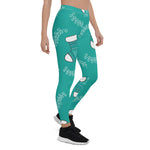 Scotstee Shop - Christmas Lawn Stocking Decorations Gift Xmas Women's Leggings