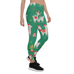 Scotstee Shop - Christmas Llamas Gift Xmas Women's Leggings