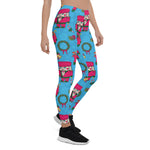 Scotstee Shop - Christmas Nutcracker Toy, Blue Snowflake Gift Xmas Women's Leggings