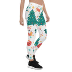 Scotstee Shop - Meowy Christmas Tree Gift Box Halloween Women's Leggings