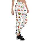 Scotstee Shop - Merry Christmas Pattern Cookie with Hot Cocoa Christmas Gift Halloween Women's Leggings