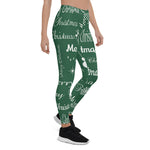 Scotstee Shop - Merry Christmas Pattern Green Halloween Women's Leggings