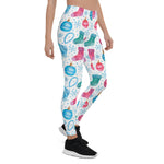 Scotstee Shop - Christmas Stockings Snowflakes Stars and Balls Gift Xmas Women Christmas Leggings