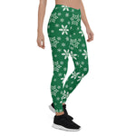 Scotstee Shop - Christmas Trees and Snowflakes Women Christmas Leggings