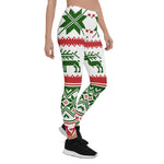Scotstee Shop - Christmas Ugly Sweater Faux Knit Women Christmas Leggings