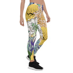 Mother's Day Gift, Mother's Day Leggings Floral Girly Rose Flower Women's Leggings
