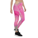 Mother's Day Gift, Mother's Day Leggings Garden Roses Watercolor Women's Leggings