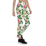 Mother's Day Gift, Mother's Day Leggings Garden Roses Pattern Flower Women's Leggings