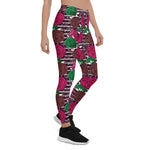 Mother's Day Gift, Mother's Day Leggings Retro Rustic Folk Women's Leggings
