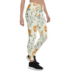 Mother's Day Gift, Mother's Day Leggings Vintage flower seamless vintage pattern Women's Leggings