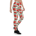 Mother's Day Gift, Mother's Day Leggings Vintage Pattern With Roses Women's Leggings