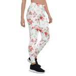 Mother's Day Gift, Mother's Day Leggings Vintage Roses Summer Garden Women's Leggings