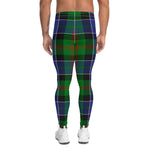 Scotstee Shop Tartan Plaid Men's Leggings Yoga Pants Clan Paterson Ancient Plaid Men Running Leggings