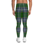 Scotstee Shop Tartan Plaid Men's Leggings Yoga Pants Clan Pringle Plaid Men Running Leggings