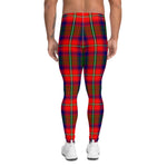 Scotstee Shop Tartan Plaid Men's Leggings Yoga Pants Clan Riddell Plaid Men Running Leggings