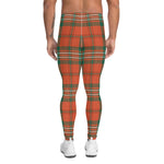 Scotstee Shop Tartan Plaid Men's Leggings Yoga Pants Clan Scott Ancient Plaid Men Running Leggings