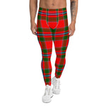 Scotstee Shop Tartan Plaid Men's Leggings Yoga Pants Clan Paterson Plaid Men Running Leggings
