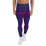 Scotstee Shop Tartan Plaid Men's Leggings Yoga Pants Clan Pride Of Glencoe Plaid Men Running Leggings