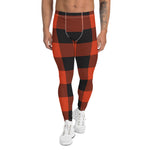 Scotstee Shop Tartan Plaid Men's Leggings Yoga Pants Clan Rob Roy MacGregor Ancient Plaid Men Running Leggings
