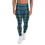 Scotstee Shop Tartan Plaid Men's Leggings Yoga Pants Clan Robertson Hunting Ancient Plaid Men Running Leggings