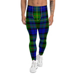 Scotstee Shop Tartan Plaid Men's Leggings Yoga Pants Clan Rollo Plaid Men Running Leggings