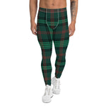 Scotstee Shop Tartan Plaid Men's Leggings Yoga Pants Clan Ross Hunting Modern Plaid Men Running Leggings