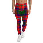 Scotstee Shop Tartan Plaid Men's Leggings Yoga Pants Clan Roxburgh District Plaid Men Running Leggings