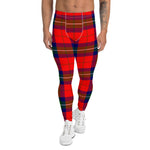 Scotstee Shop Tartan Plaid Men's Leggings Yoga Pants Clan Ruthven Plaid Men Running Leggings