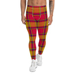 Scotstee Shop Tartan Plaid Men's Leggings Yoga Pants Clan Scrymgeour Plaid Men Running Leggings