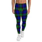 Scotstee Shop Tartan Plaid Men's Leggings Yoga Pants Clan Sempill Plaid Men Running Leggings