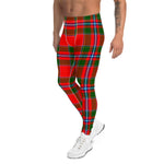Scotstee Shop Tartan Plaid Men's Leggings Yoga Pants Clan Paterson Plaid Men Running Leggings