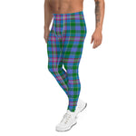 Scotstee Shop Tartan Plaid Men's Leggings Yoga Pants Clan Pitcairn Plaid Men Running Leggings